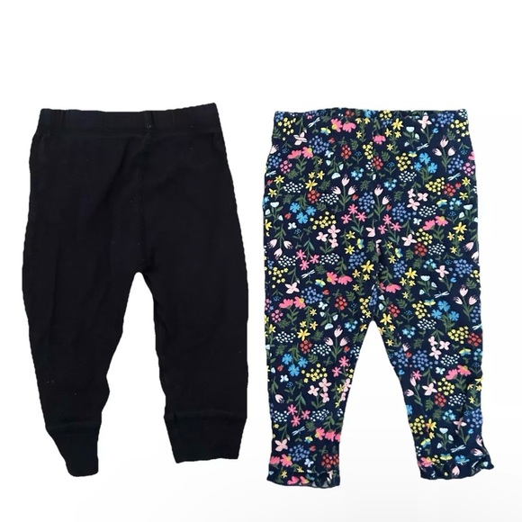 Lot Of 14 Baby Girl Basics Pants And Body Suits Size 12 Months - Picture 7 of 12